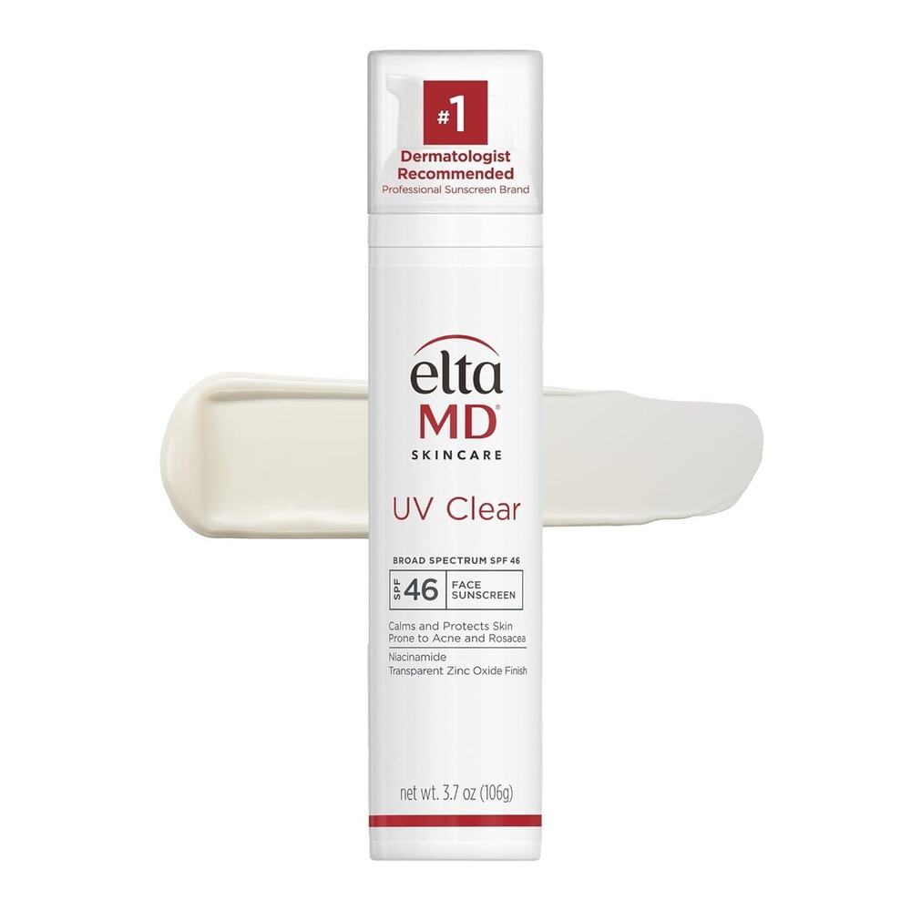 EltaMD UV Clear SPF 46 Face Sunscreen 3.7oz Broad Spectrum Acne Prone